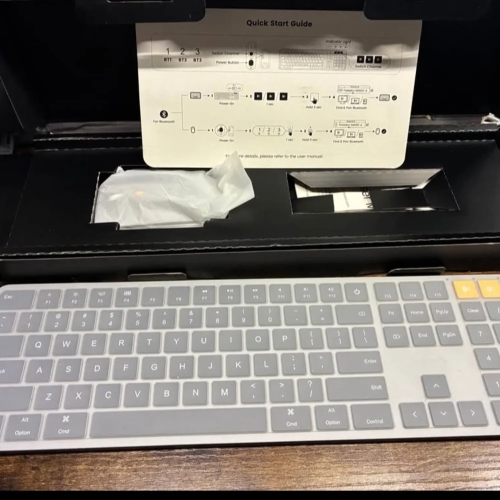 ProtoArc Bluetooth Keyboard With Bluetooth Mouse